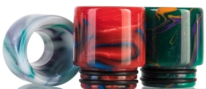Wide drip tips