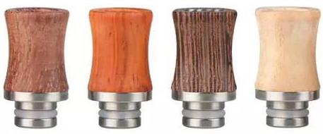 Wood drip tips