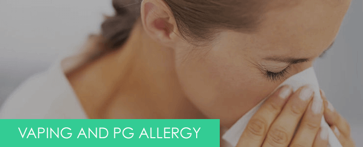 How to prevent PG allergy while vaping