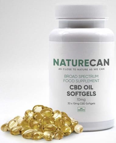 CBD Oil Softgel Capsules