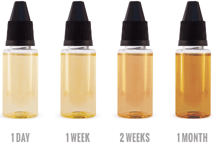 How long does steeping e-juice take