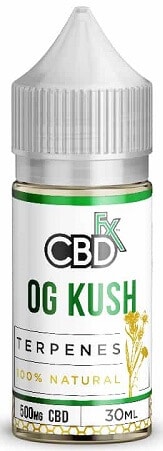 CBDfx OG Kush Terpenes CBD Vape Oil