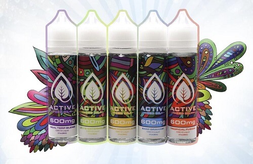 Active CBD Oil E-Liquid